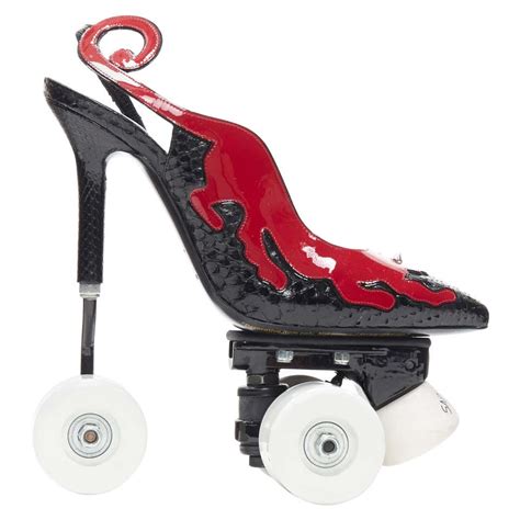 high heeled roller skates.